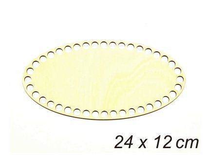 Dno oval 24x12cm