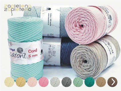 Abigail 5mm Maccaroni Zapleteno