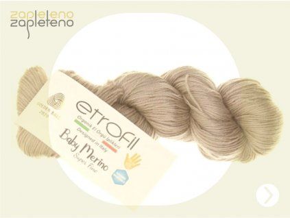 Baby Merino Super Fine Etrofil Zapleteno