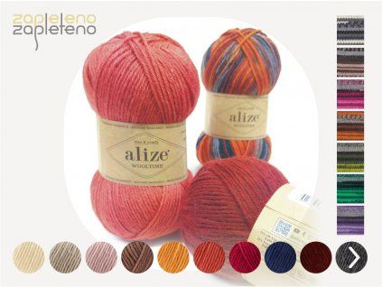 WoolTime Alize Zapleteno multi 1