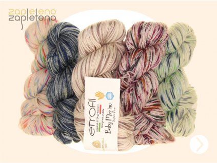 Baby Merino print Etrofil Zapleteno