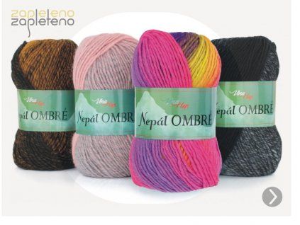Nepal Ombre VlnaHep Zapleteno