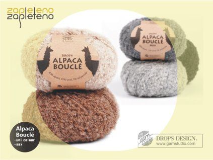 DROPS Alpaca Boucle Zapleteno