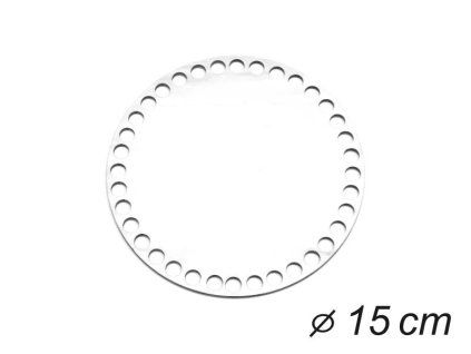 Dno kruh 15 cm plast