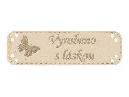 motyl s laskou bezova
