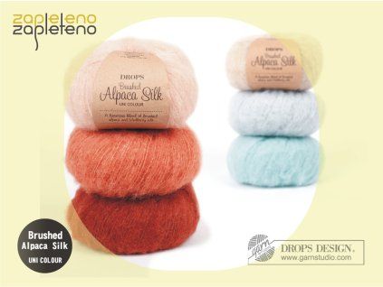 DROPS Brushed Alpaca Silk Zapleteno