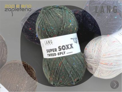 Super Soxx Tweed LANG Zapleteno