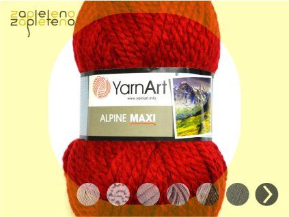 Alpine Maxi YarnArt Zapleteno