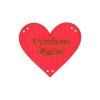 srdce rucne cervena