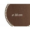 Dno kruh 30 cm wenge