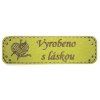 klubko srdce s laskou zelena